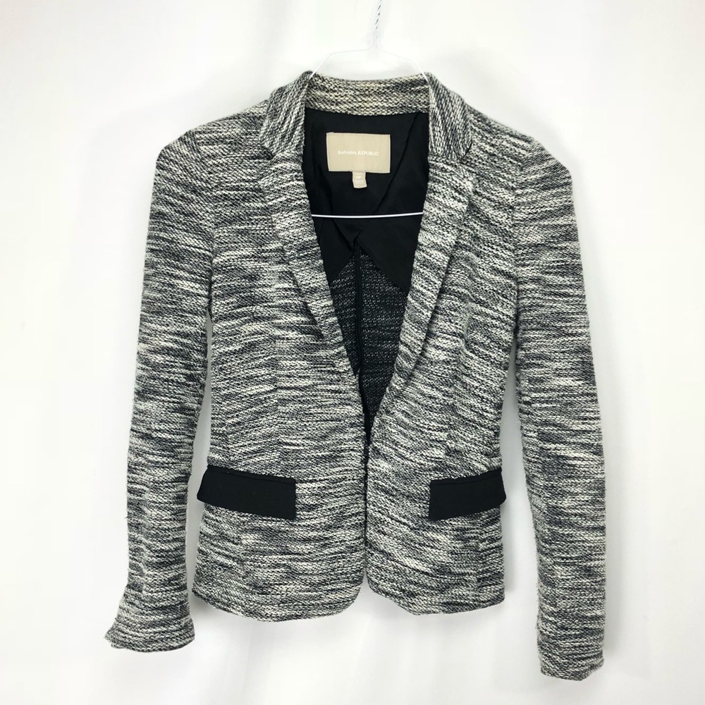 BANANA REPUBLIC Tweed Blazer